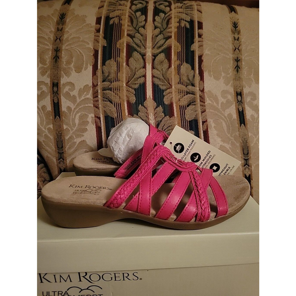 Kim Rogers Pink Women's Sandals